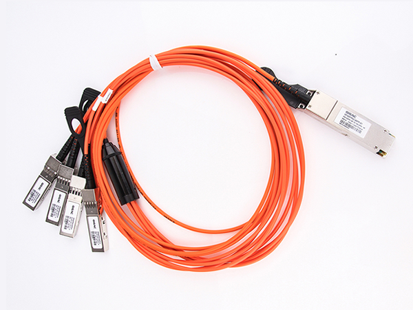 40G QSFP光模块+转4xSFP+高速电缆